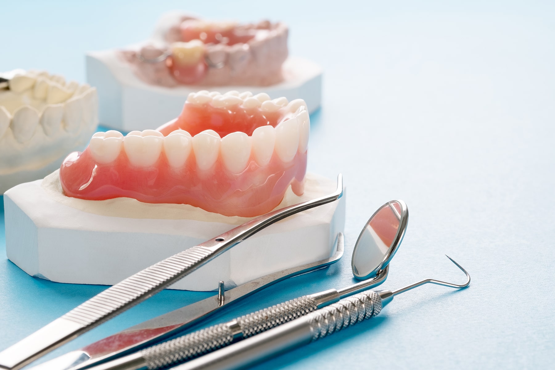 Full and Partial denture care available in Apex, NC